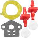 753-05440 Carburetor with Fuel Line Primer Bulb Valve Gasket for Cub Cadet CC4105 CC4125 CC4165 CC4175 ST4125 ST4175 String Trimmer Yard-Man YM4125CS YM4520 YM4570 MP475 WYL-240A