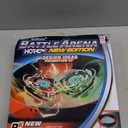 Nuffunx Bay Blade 17.8 Inch Large Stadium with 6 Burst Spinning Tops Launcher Set, for Age 5 6 7 8 9 10 11 12 Year Olds,Christmas and Birthday Gifts for Kids.