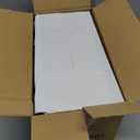 novelinks 8 oz Clear Plastic Jars with Screw-On Lids - BPA-Free Refillable Storage Containers for Slime, Spices, Crafts, Kitchen & Home Organization (16 Pack,Rose Gold)