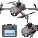 S28 Large Screen GPS Drone Automatic Return HD Dual Camera Four Obstacle Avoidance Remote Control Drone for photography and videography, Dual camera drone with live transmission