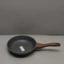 SENSARTE Nonstick Frying Pan Skillet, Swiss Granite Coating Omelette Pan, Healthy Stone Cookware Chef's Pan, PFOA Free (8/9.5/10/11/12.5 Inch) (9.5 Inch) (Gray)