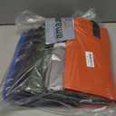 Heavy Duty Extra Large Moving Bags W/Backpack Straps - Strong Handles & Zippers, Storage Totes For Space Saving, Fold Flat, Alternative to Box and Bin (Set of 6, Multicolor)