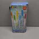 JOYIN 24 Pack 14.25 Bubble Wands Assortment, 6 Colors Giant Bubble Wands Party Favors Kids Summer Toys Outdoor Play Toys Games Christmas Birthday Party