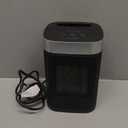 Small Portable Space Heater for Indoor Use - VOCRS 1500W PTC Electric Heater with Thermostat, Remote Control, 12H Timer, Eco and Fan Mode, Rapid and Safe Heating for Bedroom, Office