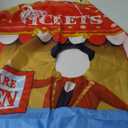 Carnival Circus Theme Party Decorations, Halloween Carnival Photo Door Banner Ticket Booth Backdrop Props, Large Photo Door Banner Door Hanging for Halloween Decorations Carnival Game Supplies