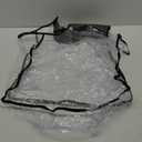 Milisten Transparent Cover Bag for Shopping Travel Home Use Stylish Raincoat Keeps Handbags