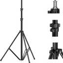 SMALLRIG Photography Light Stand 110"/9.2ft/280cm, Air-Cushioned Aluminum Photo Video Tripod Stand with 1/4" Screw for Softbox, Studio Light, Reflector and Ring Light, Max Load 8kg, RA-S280