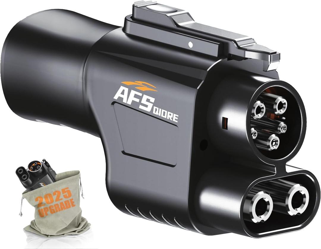 NACS to CCS Adapter, Nac Supercharger Adapter, 500A 250KW Electric Vehicle, Fast Charge DC Adapters to CCS for Ford, GM, Rivian