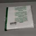 N&Y HOME Fabric Shower Curtain Liner Solid White with Magnets, Hotel Quality, Machine Washable, 72"W x 72"L
