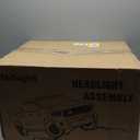 Nilight LED DRL Headlight Assembly Compatible with 2014 2015 2016 2017 2018 2019 2020 2021 Toyota Tundra Clean Lens Black Housing Amber Reflector Clear Lens Headlamps Replacement