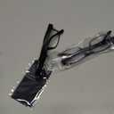 Gaoye +1.25 2-Pack of Reading Glasses - Blue-Light Filter, UV Protection - Readers with Rectangle Frames (Black)