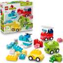 LEGO DUPLO My First Creative Vehicles Building Toy for Toddlers - Building Blocks for Boys & Girls, Ages 1.5+ - Preschool Learning Toy & Pretend Play Set - Gift Idea for Birthdays - 10474