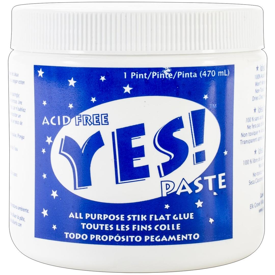 Yes! Paste Non-Toxic Water Based Glue, 19 Ounce Jar, EXP: Unknown