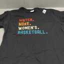 Watch More Women's Basketball T-Shirt, Size: Large