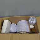 GATHER 700PCS Gold Plastic Plates - Whtie and Gold Disposable Dinnerware Sets 100Guest - 200 Disposable Plate, 300 Plastic Silverware, 100 Cups, 100 Napkins for Wedding & Party