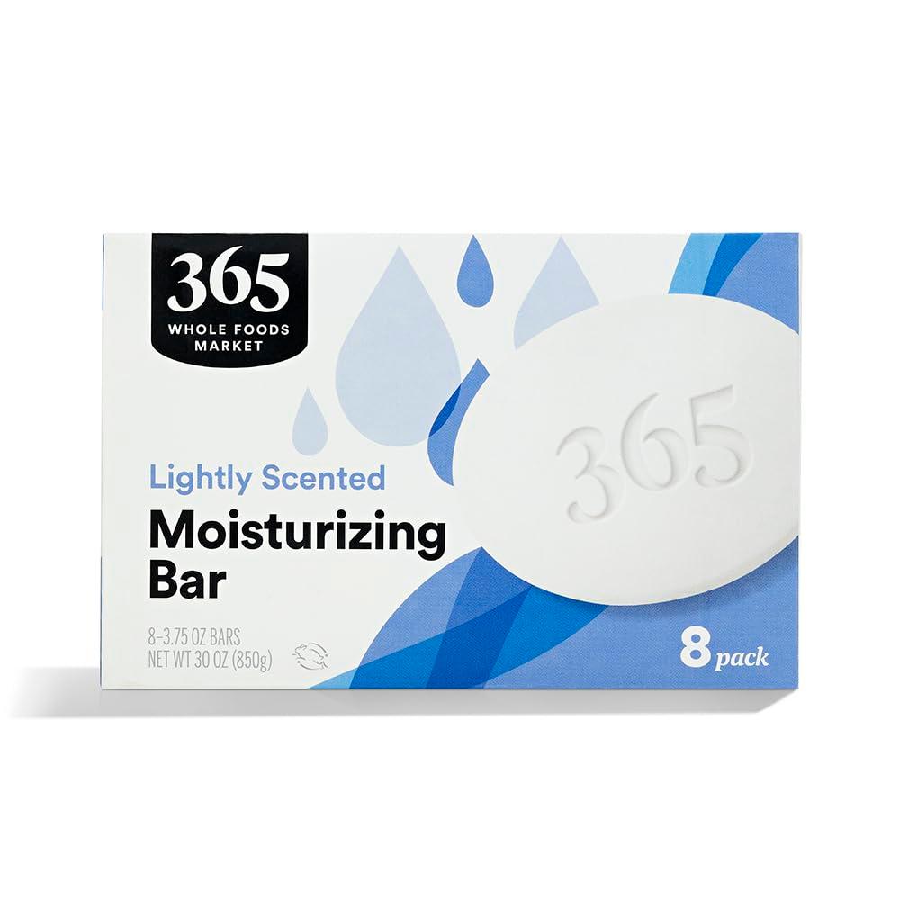 365 by Whole Foods Market, Bar Soap, Lightly Scented, 8 Count, 30 Ounce