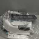 Potty Training Seat, SKYROKU Potty Training Toilet with Step Stool Ladder, for Kids Boys Girls Toddlers - Comfortable Safe Potty Seat with Anti-Slip Pads Ladder （8838-Grey）