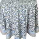 ATOSII Cotton Tablecloth Lake Como 90" Inches Round