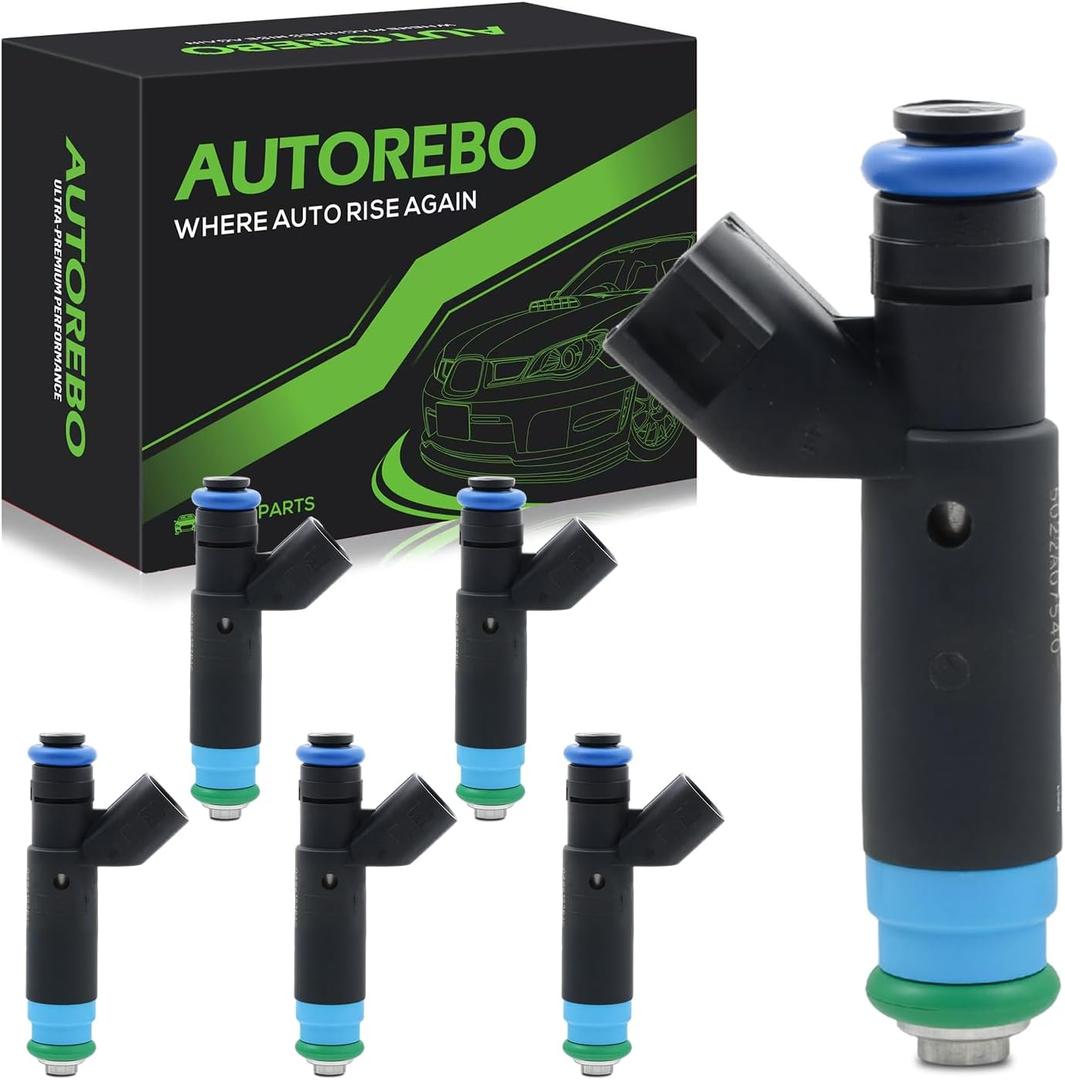 Fuel Injectors Set of 6 Compatible with Chrysler Pacifica Town & Country Dodge Grand Caravan 3.8L V6 2001-2008# Replace FJ478 4861238AC 04861238AC 4861238AB 800-1485N 812-11134 8001485N