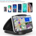 JOYEKY Cell Phone Holder for Car, Vertical Horizontal Car Phone Mount with 360 Rotate Dashboard Cradle Compatible iPhone Samsung Galaxy Android Smartphones, GPS Devices