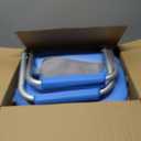 Padded Toilet Seat Riser for Seniors FSA/HSA Eligible, Adjustable Safety Frame Raised Toilet Seat with Handles, Heavy Duty Bariatric Recovery Elderly Assistance Products, Fits Round & Elongated