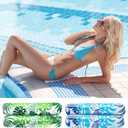 Pool Floats - 2 Pack Inflatable Pool Floats Rafts, 4-in-1 Pool Floaties for Adults, Pool Floats Adult Size, Multi-Purpose Toys Floats for Swimming Pool, Thick PVC Pool Lounger Float Water Hammock