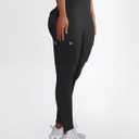 Butt Lifting Leggings with Flap Pockets Workout Cargo Leggings for Women High Waist Tummy Control Running Yoga Pants (M)