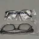 Gaoye Ultralight Blue Light Glasses for Women - Computer Protection Glasses for All Day Comfort - Anti UV Glare & Eyestrain (Light Black & Leopard)