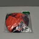 hoyuwak Red Witch Hat for Women Fancy Mesh Hat with Veil Roses Feathers Accessories for Women Girls Halloween Christams Party Masquerade Costume Dress Up Cosplay