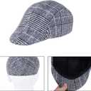 HOVEOX Old Man Costume 100 Days of School Costume 1920s Men Costume Accessories Grandpa Accessories Costume (Gray)