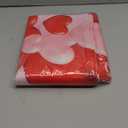 Whaline 4Pcs Happy Valentine's Day Chair Covers Red Pink Love Heart Seat Covers Washable Sweet Dining Chair Slipcovers Protector for Wedding Anniversary Home Room Kitchen Decor