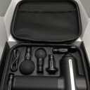 MERACH Massage Gun Deep Tissues, Percussion Massager Tools with 6 Massage Heads, Portable Hand Held Muscle Massagers for Pain Relief Deep Tissue, Cool Gifts for Men and Women (Black)