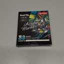 36 Colors Acrylic Paint Markers Pens Set Dual Tip with Fine and Brush for Paper Metal Rock Wood Plastic Canvas Ceramics DIY Crafts Drawing Art Supplies