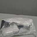 Wireless Keyboard and Mouse Combo, 2.4G Full Size Wave Keys Ergonomic Keyboard with Wrist Rest, Phone Holder, 3Level DPI Wireless Silent Mouse with 6Buttons, for Windows, Mac OS, Laptop, PC (Black)