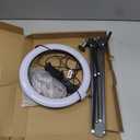 Overhead Phone Mount with Ring Light Phone Holder,10" LED Ring Light for Desk with Stand and Remote for iPhone,Phone Tripod with Light for Video Recording TikTok Live Stream Cooking Kitchen Vlogging