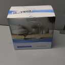 8" Portable Oscillating Standing Fan, 8000mAh Rechargeable Pedestal Fan with Remote, Foldable Quiet Travel Fan, 8H Timer, Height Adjustable, Floor & Desk fan for Bedroom, Camping, Office, White