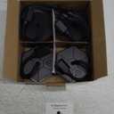 Fly Fans for Tables, Fly Repellent Fan Outdoor Indoor Keep Flies Away, Fly Repellent Fans for Tables with Holographic Blades for Picnic, Party, Restaurant, Kitchen, and BBQ, 4 Pack Black