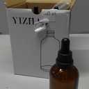 YIZHAO Amber Glass Dropper Bottle 4oz, Tincture Bottles with Glass Dropper, for Essential Oils, Aromatherapy, Cosmetic, Laboratory, Pharmacy, Liquids, Travel 4 Pcs