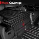 Floor Mats for Hyundai Santa Fe 2024-2026 (Fit Hybrid and Gas), TPE All Weather Protection Durable Trunk Cargo Mat with Backrest Mat for Hyundai Santa Fe