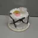 Fake Cake 6.2 Inch Reusable Birthday Prop, Artificial Cake for Party Decor