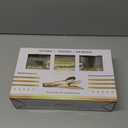 N9R 300PCS Gold Plastic Silverware, Heavy Duty Gold Plastic Cutlery Set Disposable Flatware Dinnerware, 100 Forks, 100 Spoons, 100 Knives, Perfect for Party, Wedding and Daily Use