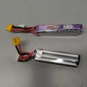 GAONENG 2pcs Battery  380mAh 11.4V 60C 120C
