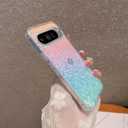 Magnetic for Google Pixel 10 Pro XL Case Women,[Holographic Iridescent Color Changing Effect] Fashion Slim Cute and Unique Matt Protective Phone Cover for Pixel 10 Pro XL