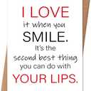 3 x Valentines Day Cards, Valentines Day Gifts for Him Her, Valentine's Day Card for Men Women Husband Boyfriend Wife Girlfriend, Mens Valentines Day Gifts (QQ-168)