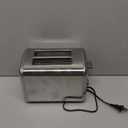 bella Stainless Steel 2 Slice Toaster with Extra Wide Slots & Removable Crumb Tray, 6 Browning Options, Auto Shut Off & Reheat Function, Toast Bread, Bagel & Waffle