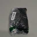 Low Back Bras for Women-Seamless Invisible Backless Bra-Lightly Lined Demi Multiway Bra No Show Low Cut Halter Bras (38D, Black)