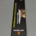 Bread Knife, 10 Inch Serrated Knife for Homemade Bread, Forged German High Carbon Stainless Steel, Razor-Sharp Edge for Efficient Slicing Sourdough Bread, Bagels & Cakes