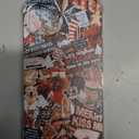 Winter Christmas Holiday Collage Case for iPhone 13, Retro Aesthetic Christmas Gingerbread and Tree Pattern Case for Girls Women Men, Unique Trendy TPU Bumper Cover Case for iPhone 13 