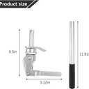 Zpana Stud Mount Valve Spring Compressor Removal Tool, OEM# 66784 Remove & Install Valve Retainers, Automotive Engine Repair Accessories, Compatible with All 3/8" & 7/16" Rocker Studs