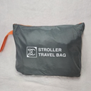 Extra Large Double Stroller Wagon Gate Check Bag for Airplane Travel [50" x 26" x 18"] 420D Waterproof Nylon | Fits Wonderfold W4, BOB Joggers, Veer, Jeep Wagon, Radio Flyer | NOT for Single Strollers
